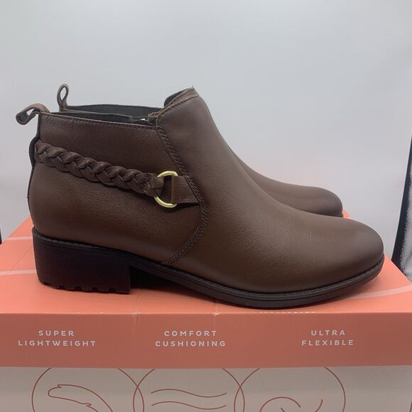 Easy Spirit Roslyn Brown Women's Boot 9.5 - Picture 3 of 7